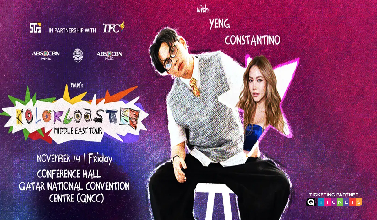 Maki’s Kolorcoaster Middle East Tour 2025 Live in Doha with Yeng Constantino